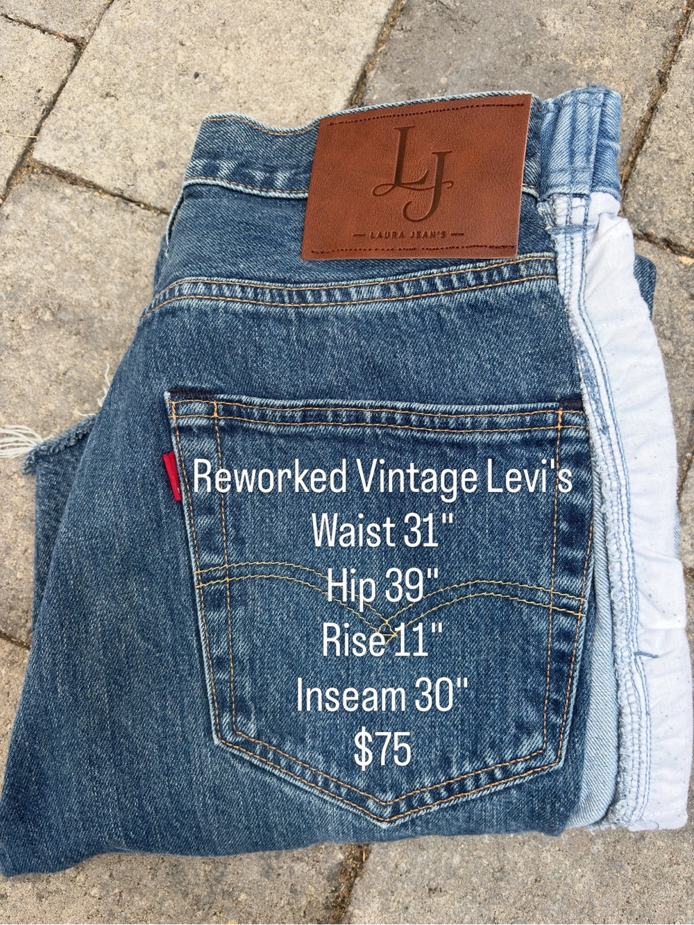 Laura Jean's Reworked Vintage Levi's